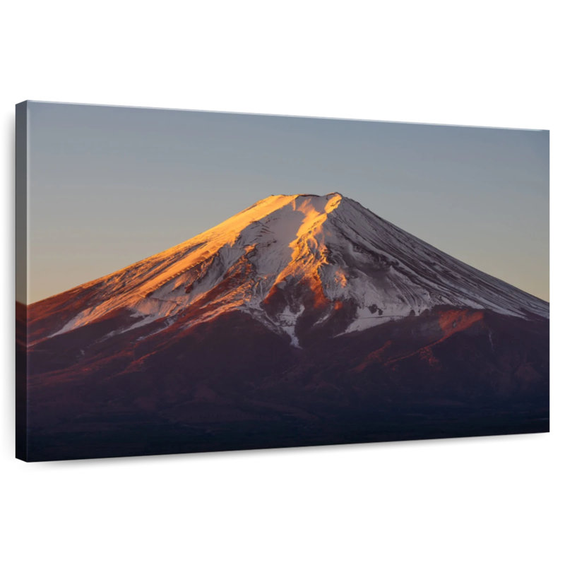 Alvord Mt Fuji Sunrise, H 30 po x l 45 po