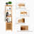 Solid Wood Bathroom Cabinet