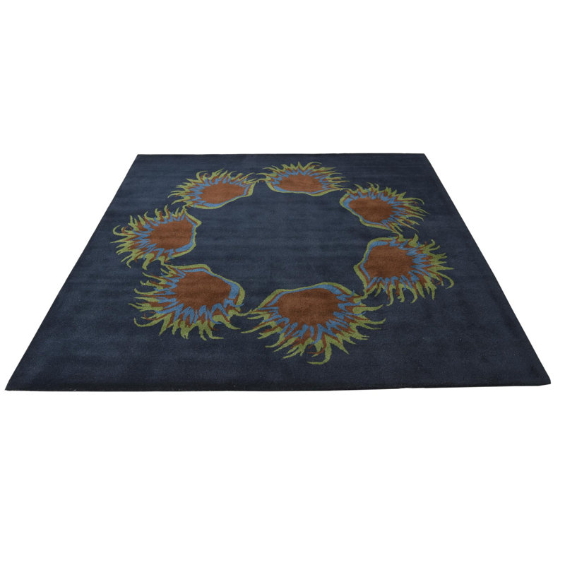 Tapis bleu marine 8 pi Pineland