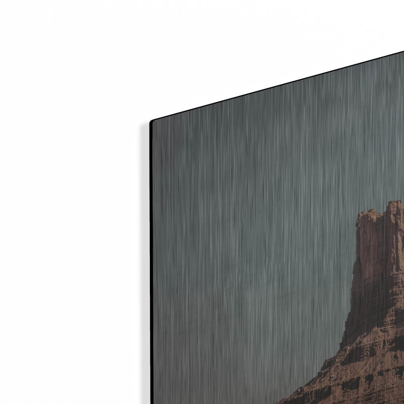 «Monument Valley 2» par Nathan Larson, art mural en métal, H 12 po x l 16 po