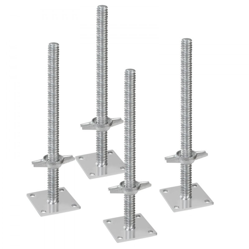 Adjustable Leveling Jacks Solid Screw for Baker-Style Scaffolding