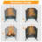 19.7'' Round Iron Fire Pit Log Grate