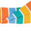 Nicola Spring - Deluxe Cotton Turkish Bath Towels - Multi Stripe