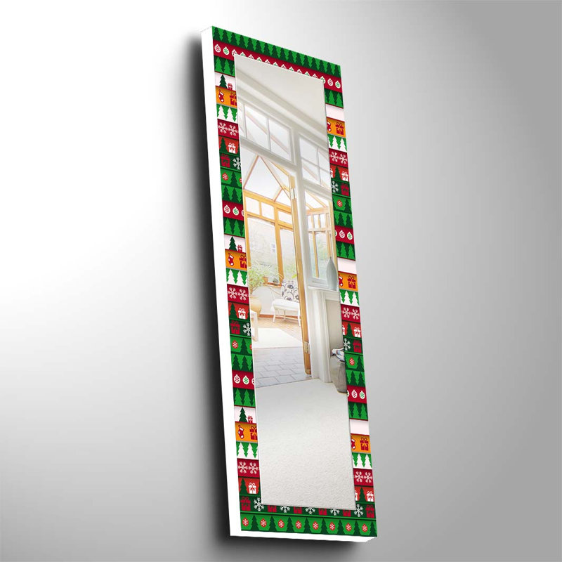 Engineered Wood Flat Wall Mirror