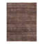 Textural Hand Knotted Silk Striped Area Rug-1246024994