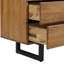 Commode double 4 tiroirs l 59 po