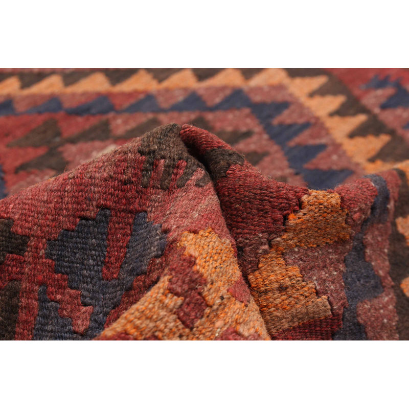 Kilim brun Shirvan 3 pi 2 po x 5 pi 3 po