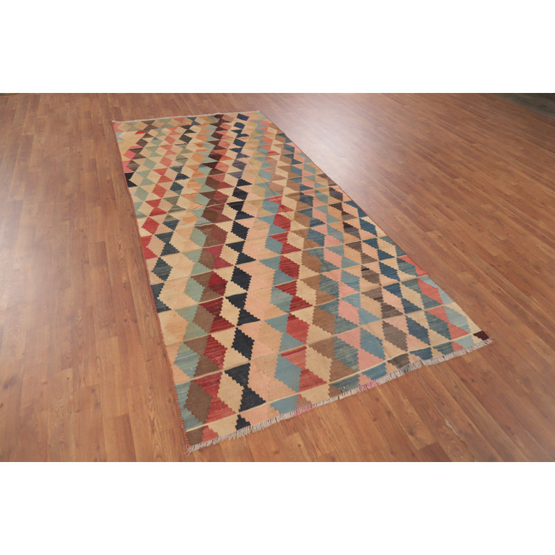 Tapis de couloir oriental kilim