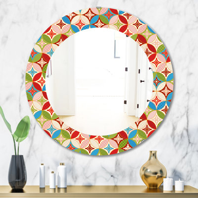 Circles Japanese Texture Mirror