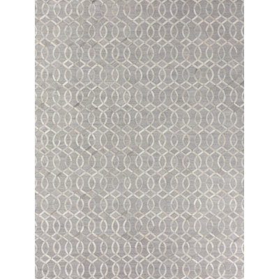 Berlin Cowhide Geometric Area Rug