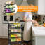 42cm W Metal Storage Rack with Wheels