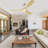 42''  Natural Ceiling Fan with LED lights with Remote APP-88202012-88202010