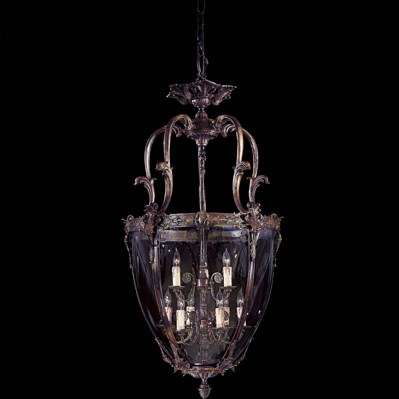 Lustre 9 lumières lanterne urn
