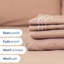Ensemble de draps de qualité supérieure, doux et infroissables - Ensemble de draps de luxe ultra doux et de qualité supérieure-127309045-127309072