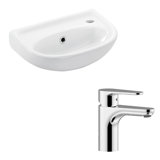 Basic Ceramic 15.5'' L Bathroom Sink
