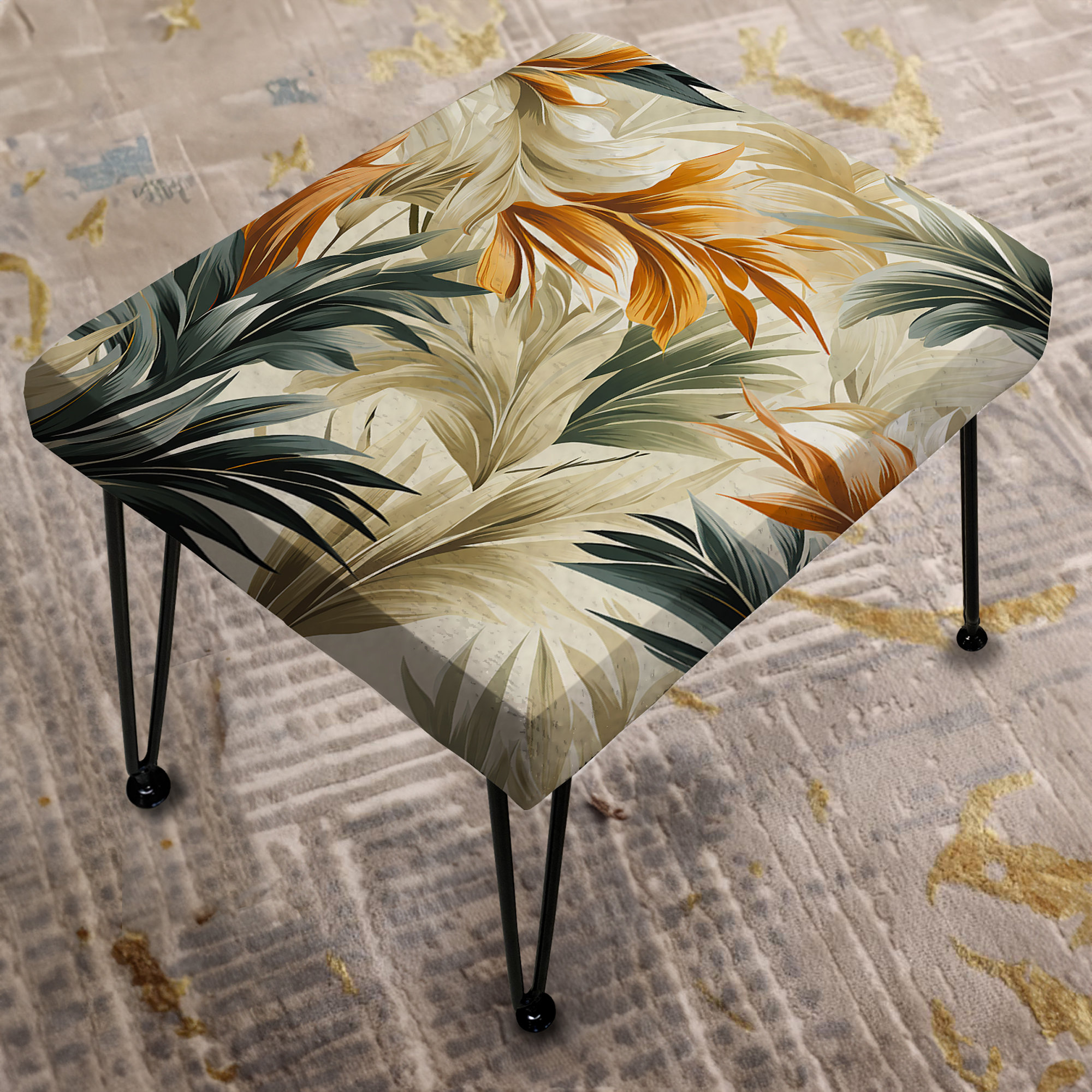Tropical Patterns. Rectangular Design Art Natural Elements Tropical Pattern - Tropical Rectangle ...