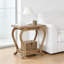 Table d'appoint moderne, table basse à 2 niveaux, table de bout