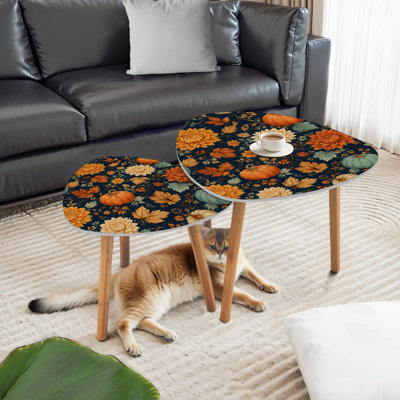 Ensemble de 2 tables gigognes Triangle Nesting