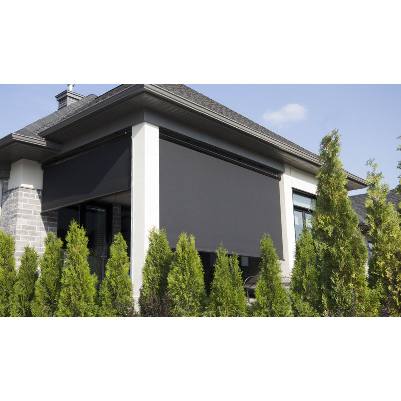 Store extérieur semi-transparent MultiShade, Noir, L 174 po x L 116 po