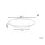 THYME 22cm Handmade Stoneware Salad/Dessert Plate