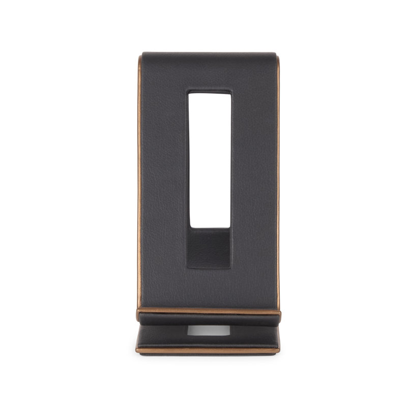 Noir Leather Phone Stand