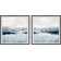 Faded Horizon III Diptych - 2 Piece Picture Frame Set Print on Paper