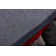 Corey-Leigh Abstract Shag Red/Gray Area Rug