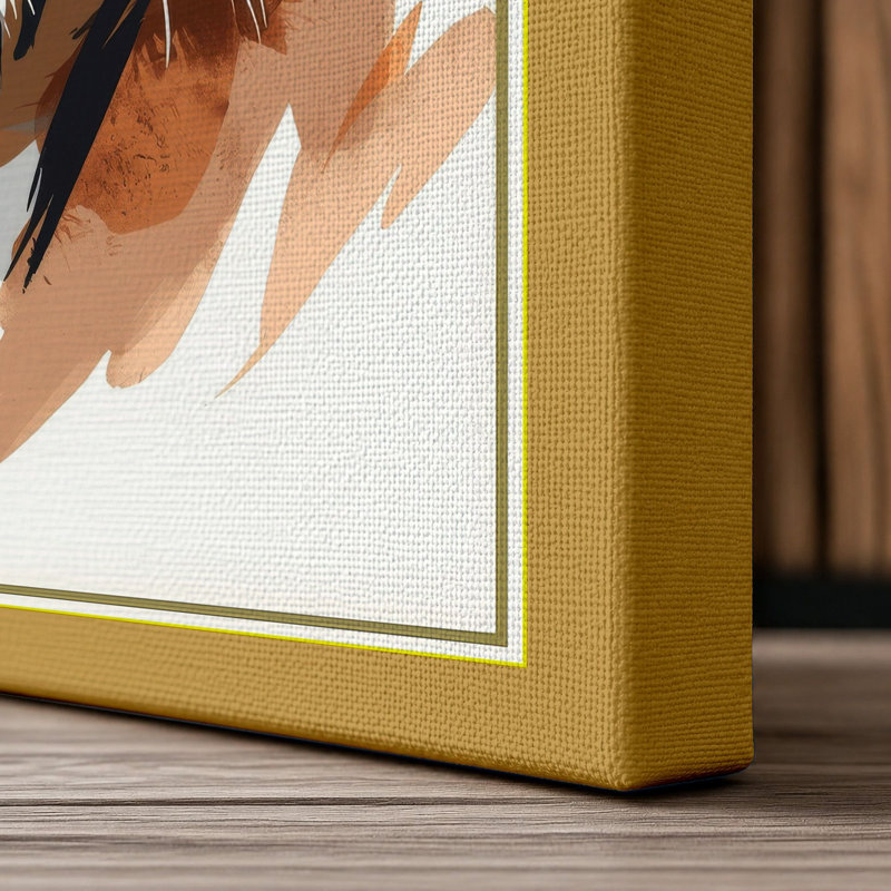 Print, 24x16 - 61.0 x 40.6 cm, Ochre Border