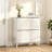 16 Pair Shoe Cabinet With 2 Flip Drawers And Adjustable Shelves, Freestanding Shoe Storage Organizers With Fluted Arched Pattern-1416782838