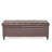 50" Long Faux Leather Upholstered Storage - Hand- Bench With Cover Finish-994915982