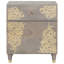 50cm W Solid Wood Bedside Table