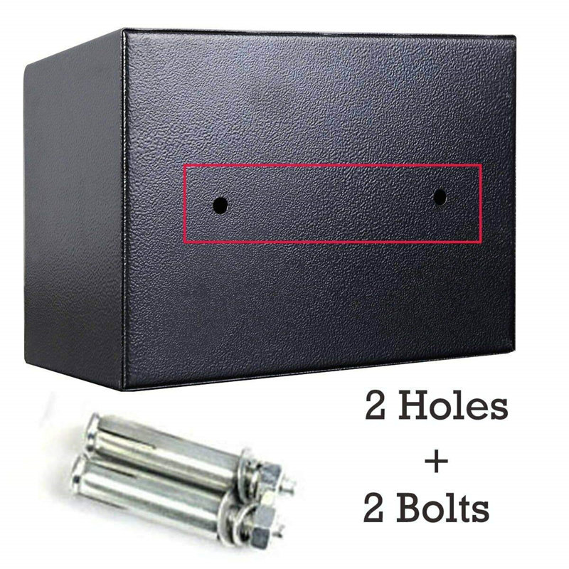Safe Box Lock, Matte Black