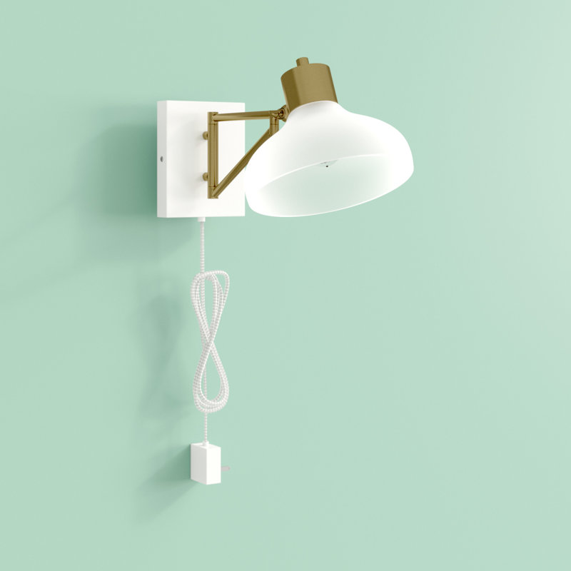 Caityln Plug-in Armed Sconce