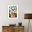 «Galya Pastel Flower Impression No 9» par Treechild, impression sur bois encadrée-100477606-100477612