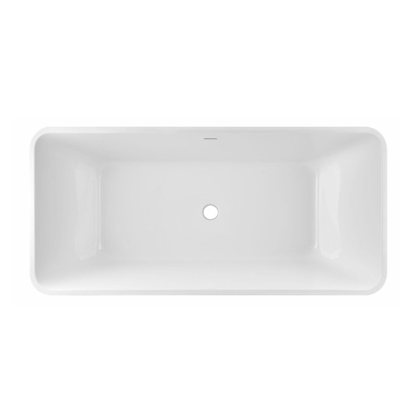 67'' x 31.5'' Soaking Acrylic Bathtub