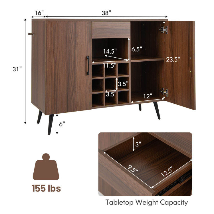 Armoire de bar Jivka