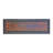 Fine Copper Top Console with Tooled Leather
