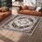 Chemesh Rectangle Area Rug with Non-Slip Backing-713178835-713138791