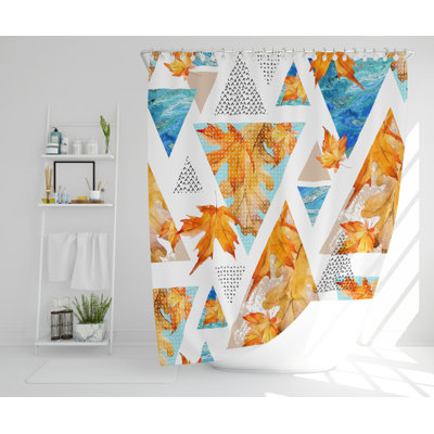 Nolan Polyester Shower Curtain