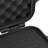 Portable Flight Case Black 11.8"X9.6"X7.9" PP