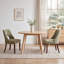 Chaise de salle à manger rembourrée Arlene-129872510