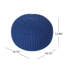 Pouf rond en coton Bordeaux-1242500596