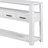 U_STYLE 61.5'' Large Entryway Table With 4 Drawers,Painted Console Table With 3-Tier Open Shelves And Metal Handles,Versatile Hallway Sofa Table For Living Room, Bedroom, Foyer And Kitchen-991748253