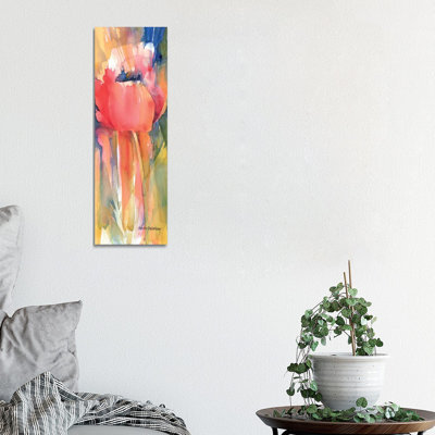 Posing by Annelein Beukenkamp - Wrapped Canvas Panoramic Painting