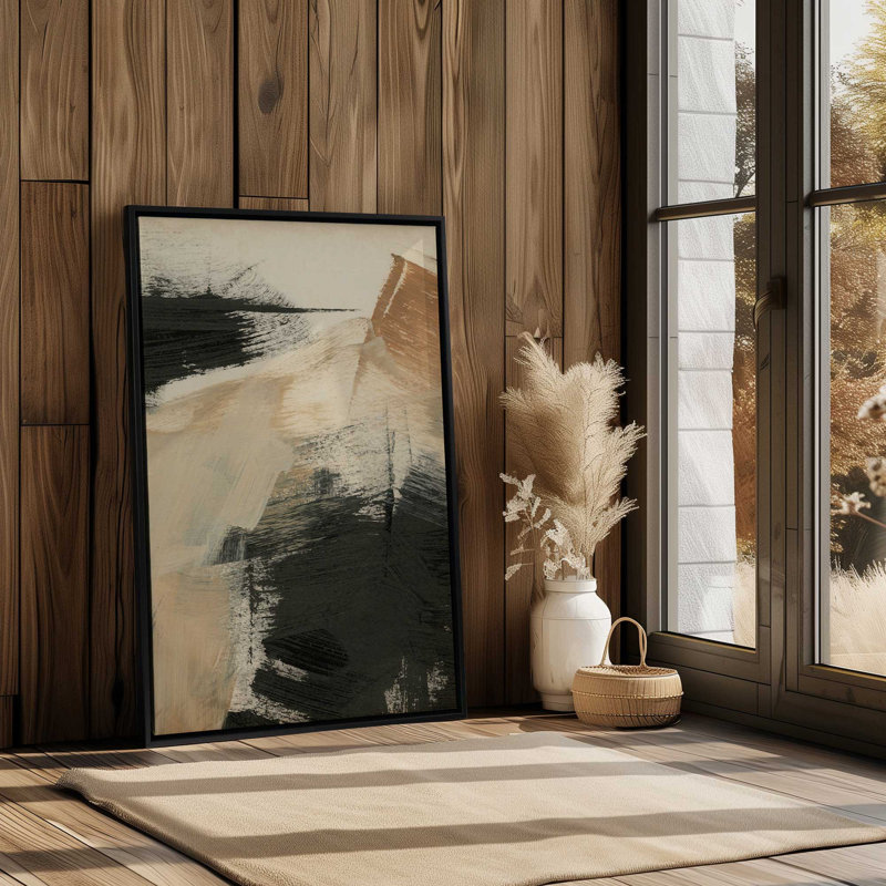 «Burnt Ochre Echoes III», H 12,75 po x l 8,75 po, Érable américain