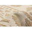 Tapis oriental en polypropylène taupe / brun / beige tissé à plat à la machine 4 pi x 6 pi Areen-1048132414