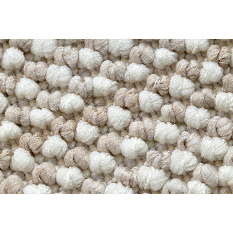 Hinote Solid Colour Flatweave Area Rug, Rectangular 160 x 220cm