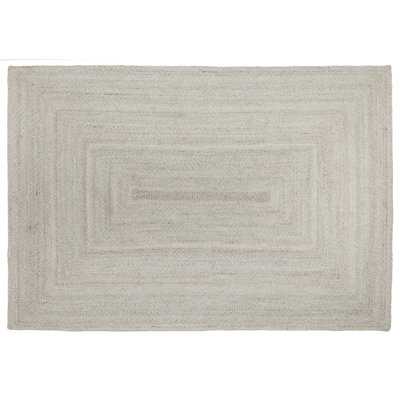 Tapis d'intérieur en polyester tressé à la main Layla