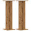  Support pour plante 2 pièces 11,8 x 11,8 en bois d'ingénierie-4194340-4194343