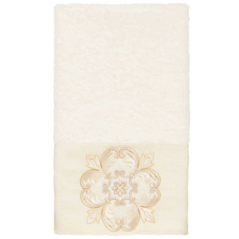 ALYSSA Midweight Hand Towel, Cream